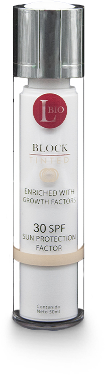 Factor de protección solar, LBio Block Tinted 30 SPF